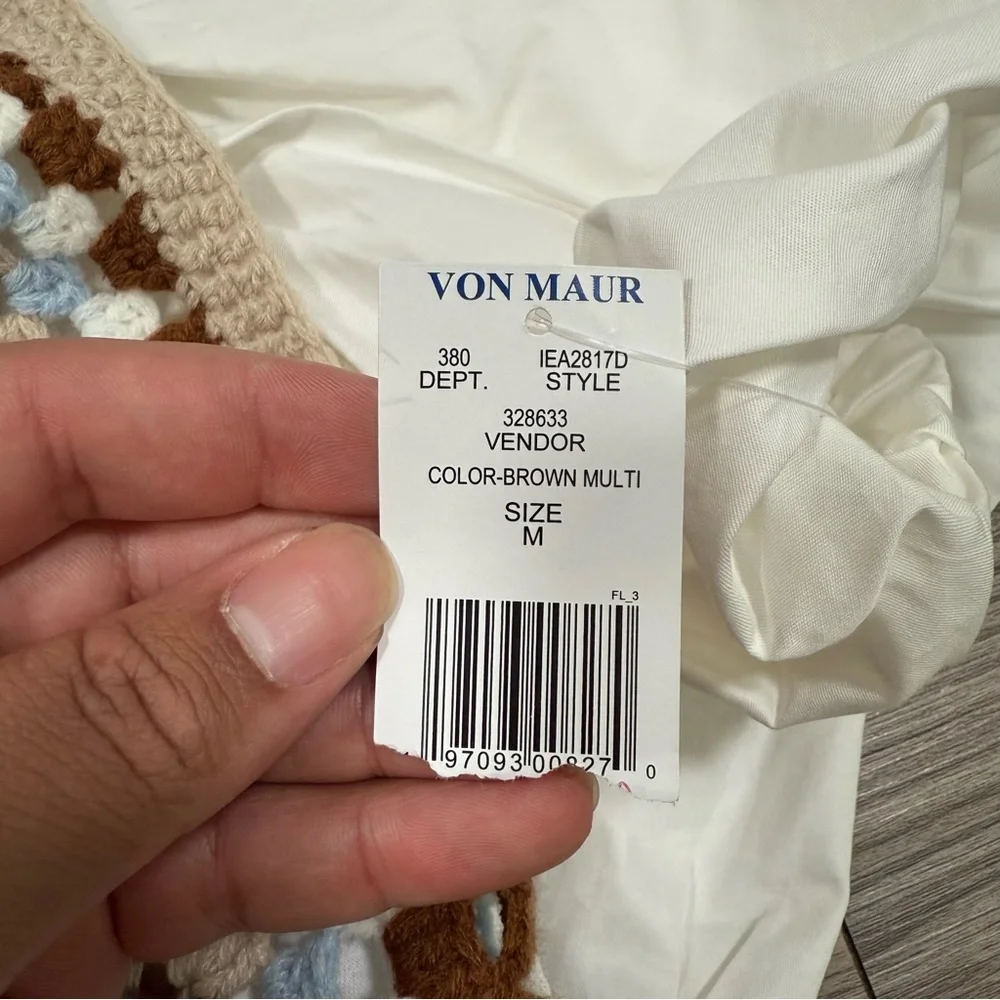 Women’s New En Saison Evie Mixed Media Mini Dress Size M MSRP $160 - Picture 6 of 9